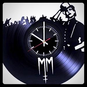 Marilyn Manson Vinyl Record Wall Clock